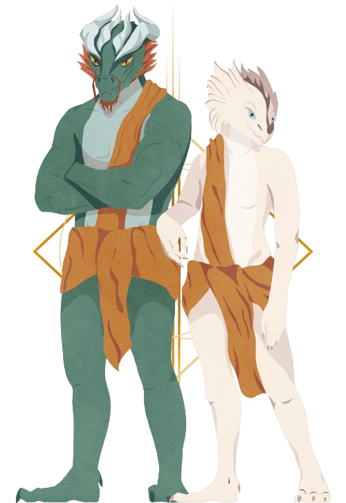 A lohiken male and female